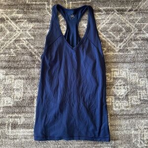 ALO Yoga Navy Blue Tank Top